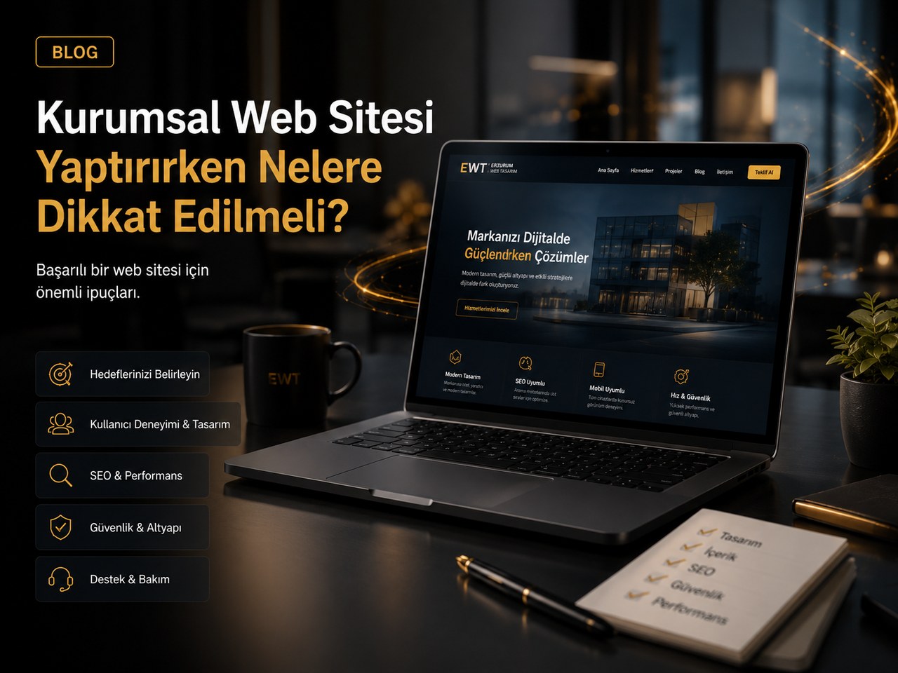 Kurumsal Web Sitesi Yaptırırken Nelere Dikkat Edilmeli?
